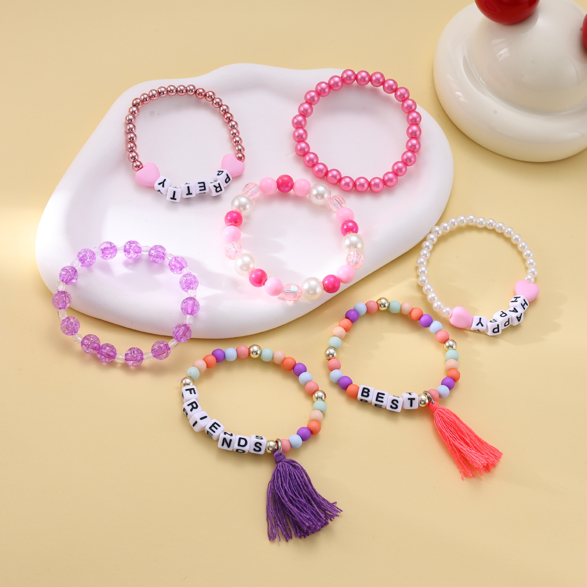 儿童母珠手工串珠